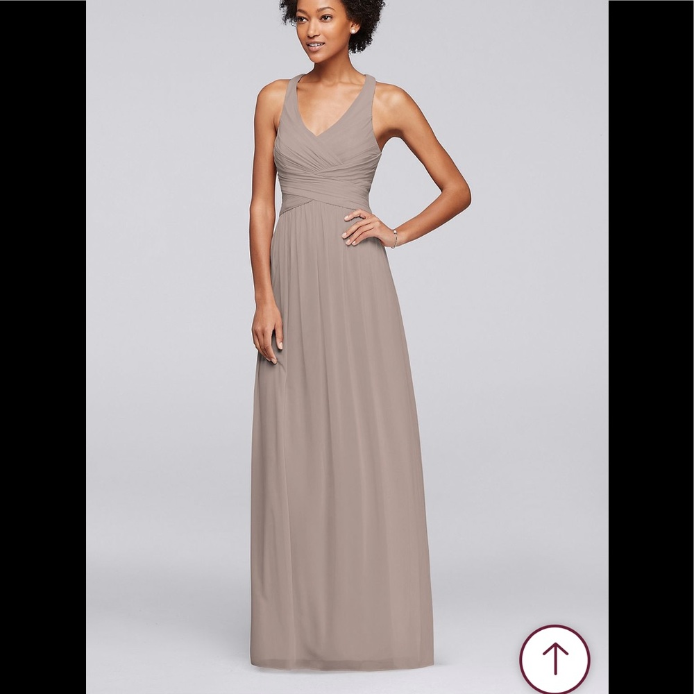 David’s bridal bridesmaid dress